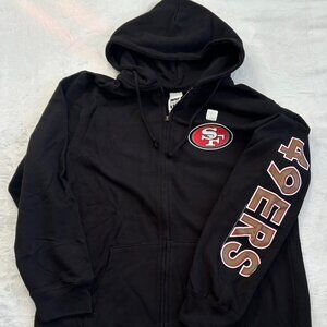San Francisco 49ers Team Full-Zip Hoodie by Junk Food